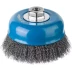 ЗУБР &quot;ПРОФЕССИОНАЛ&quot;. Щетка чашечная для УШМ, витая стальная проволока 0,3мм, 125ммхМ14 35261-125_z02 купить в Тобольске