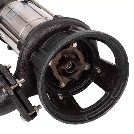 Фекальный насос Denzel FP1800-KS, 1800 Вт, напор 17 м, 26000 л/ч, нож-измельчитель купить в Тобольске