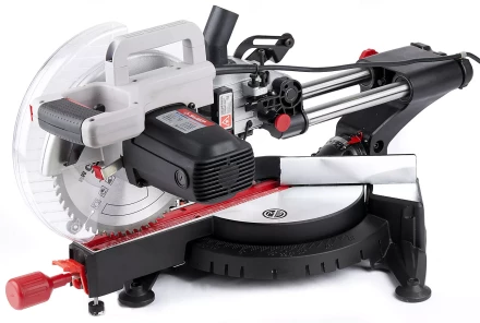 Пила торцовочная ЗУБР &quot;МАСТЕР&quot;, сдвижная голова, 255 мм, 4800 об/мин, 1600 Вт ЗПТ-255-1600-Л-02 купить в Тобольске