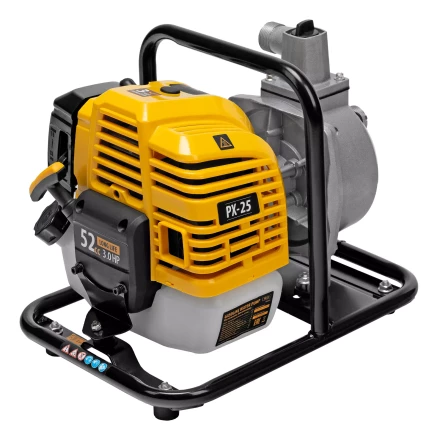 Мотопомпа бензиновая для чистой воды Denzel PX-25, 52 см3, 1&quot;, 170 л/мин, глуб 8 м, напор 30 м 99205 купить в Тобольске