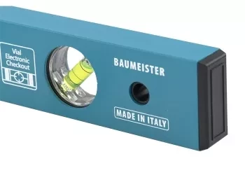 Уровень алюминиевый усиленный 600 мм толщина профессиональный 2 мм 3 глазка  GROSS 33625 купить в Тобольске