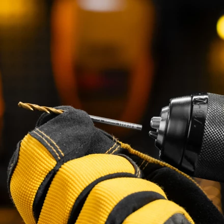 Набор сверл по металлу Denzel 723006, 1,5-6,5мм, Р6М5К8-TiN, Golden Tip, 13 шт купить в Тобольске