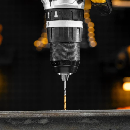 Набор сверл по металлу Denzel 723006, 1,5-6,5мм, Р6М5К8-TiN, Golden Tip, 13 шт купить в Тобольске