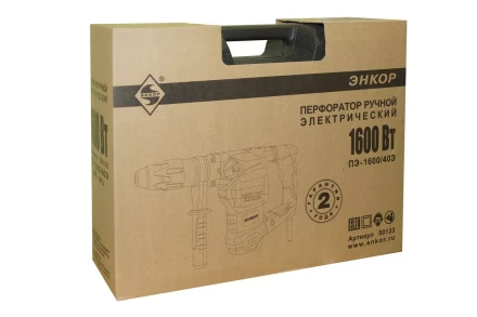 Перфоратор SDS max ПЭ-1600/40Э Энкор 50133 купить в Тобольске