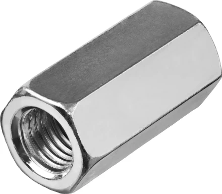 Гайка ЗУБР переходная, DIN 6334, оцинкованная, M8, ТФ6, 3 шт. 4-303756-08 купить в Тобольске