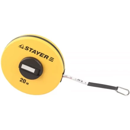 Мерная лента STAYER &quot;STANDARD&quot; фиберглассовая двусторонняя, 20м 34153-20 купить в Тобольске