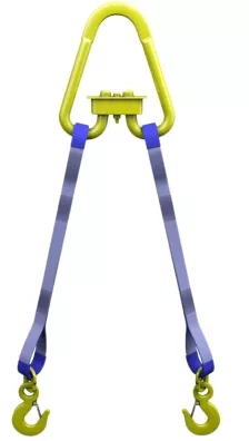 Строп текстильный двухветвевой 2СТ 5 т L=3.5 м SF6 100 мм Звено РТ-3 купить в Тобольске