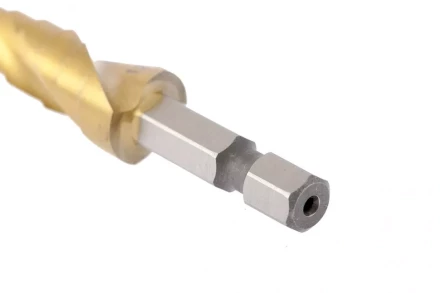 Сверло ступенчатое 4-5-6-7-8-9-10-11-12 мм HSS спиральный Профиль шестигранный хвостовик Matrix 72353 купить в Тобольске