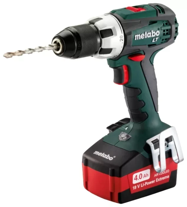 Дрель-винтоверт аккумуляторная Metabo BS 18 LT 18В, 2х5.2Ач, LiIon в кейсе купить в Тобольске
