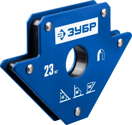 ЗУБР УМ-3, 23 кг, угольник магнитный для сварочных работ, Профессионал (40050-23) купить в Тобольске