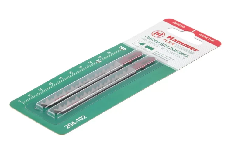 Пилки для лобзика HAMMER JG WD T101D (2шт.) купить в Тобольске