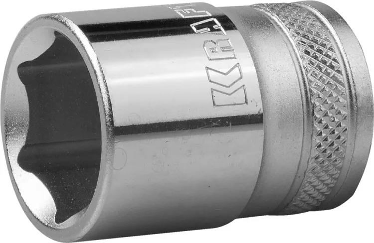 Торцовая головка KRAFTOOL "INDUSTRIE QUALITAT", Cr-V, FLANK, хромосатинированная, 1/2", 20 мм 27805-20_z01 купить в Тобольске
