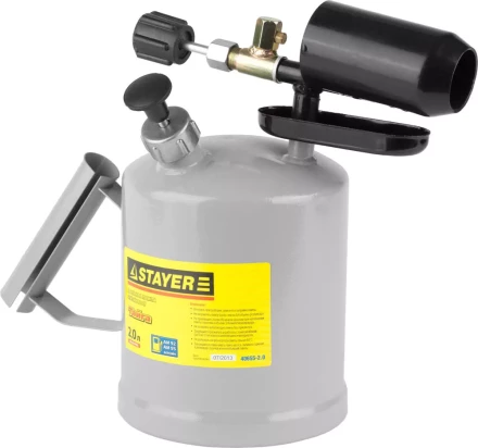 Лампа STAYER &quot;PROFI&quot; паяльная, стальная, 2,0л 40655-2.0 купить в Тобольске