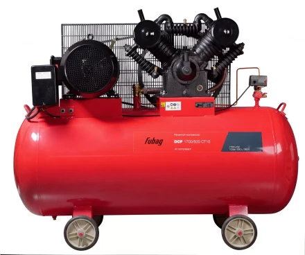 Компрессор масляный поршневой ременной двухступенчатый Fubag DCF1700/500 CT15  купить в Тобольске