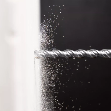 Бур по бетону Denzel, 14 x 260 мм , двойная спираль, три пылеотводящие кромки, 705032 купить в Тобольске