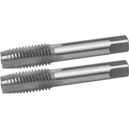 Комплект метчиков ЗУБР &quot;МАСТЕР&quot; ручных для нарезания метрической резьбы, М14 x 1,5, 2шт 4-28006-14-1.5-H2