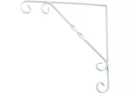 Кронштейн декоративный 150х150 мм белый СИБРТЕХ 94050 купить в Тобольске