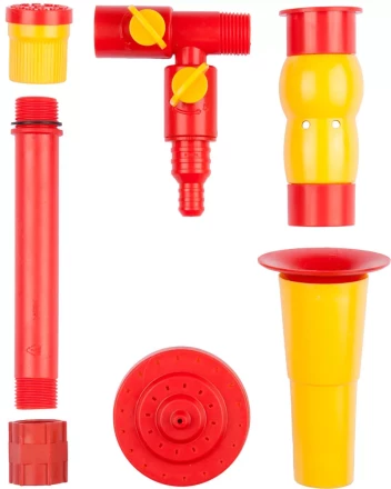 Насос GRINDA фонтанный д/грязной воды, 3 насадки, пропускная способность 2000 л/ч, высота подачи воды 2,5 м, 50 Вт GFP-33-2.5-U купить в Тобольске