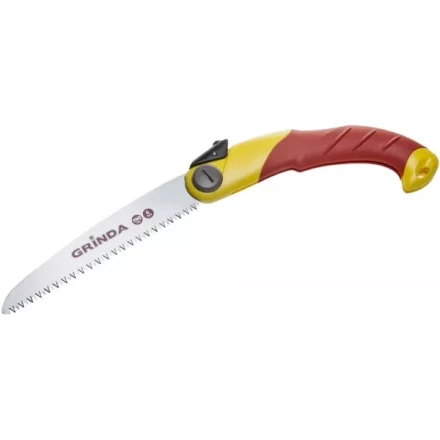 Ножовка GRINDA садовая, шаг зуба 4,0 мм (6 TPI), длина полотна 190 мм, 3-D заточка, складная 8-151881_z01 купить в Тобольске
