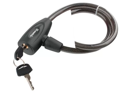 Замок тросовый универсальный 10х650 мм MATRIX 91814 купить в Тобольске