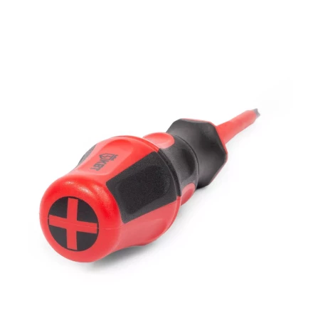 Набор диэлектрических отверток КВТ VDE НИО-12, профиль SL, PH, PZ/FL и ключи для электрошкафов, 12 предметов (103016) купить в Тобольске