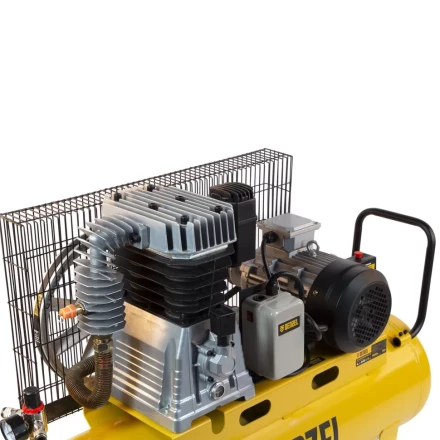 Компрессор воздушный, ременный привод BCI4000-T/100, 4.0 кВт, 100 литров, 690 л/мин Denzel 58123 купить в Тобольске