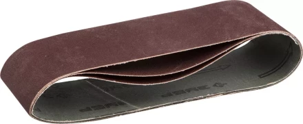 Лента шлифовальная бесконечная ЗУБР &quot;МАСТЕР&quot; на тканевой основе, для ЛШМ, P320, 75х533мм, 3шт 35542-320 купить в Тобольске