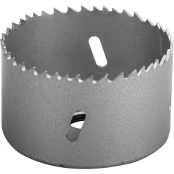 Коронка ЗУБР &quot;ЭКСПЕРТ&quot; биметаллическая, быстрорежущая сталь, глубина сверления до 38мм, d-73мм 29531-073_z01