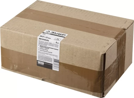 Винт ЗУБР &quot;МАСТЕР&quot; DIN 965, класс прочности 4.8, оцинкованный, M3x12мм, 5кг 303110-03-012 купить в Тобольске