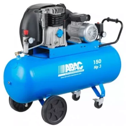 Компрессор масляный поршневой ременной Abac A 39 В / 150 СМ3 с рапидным соединением купить в Тобольске