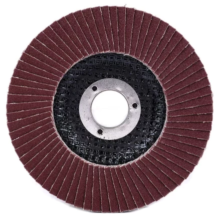 Круг MESSER шлифовальный лепестковый торцевой плоский (электрокорунд) А80(П) 125х22 купить в Тобольске