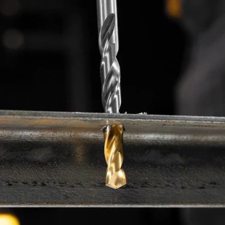 Набор сверл по металлу Denzel 723009, 1-13 мм, Р6М5-TiN, Golden Tip, 25 шт купить в Тобольске