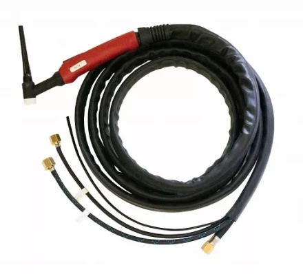 Горелка TIG 18 320A 100% M12x1 1/4G 3/8G 8метра без управляющих разъемов Aurora купить в Тобольске