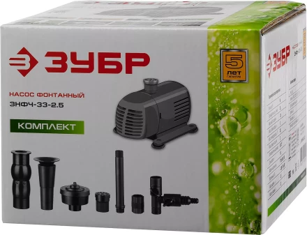 Насос фонтанный ЗНФЧ-33-2.5 серия МАСТЕР купить в Тобольске