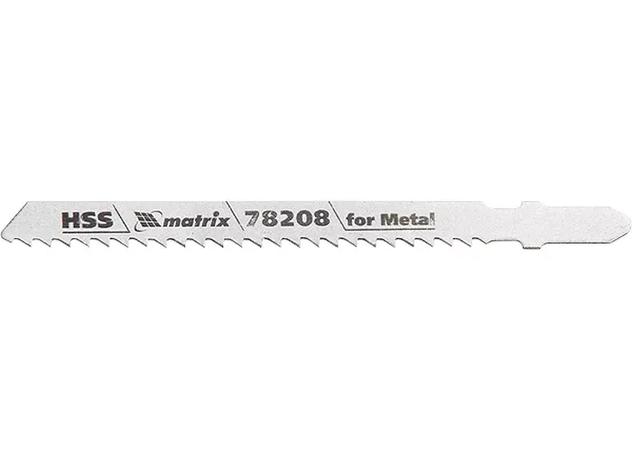 Полотна для электролобзика по металлу 3 шт T127D 75 х 3мм HSS MATRIX Professional 78208 купить в Тобольске