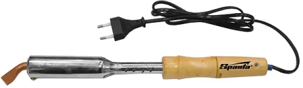 Паяльник электрика с деревянной ручкой SPARTA 150 Вт (220В) 913165 купить в Тобольске