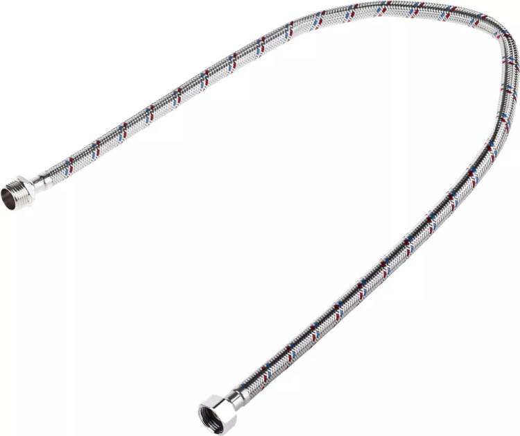 Подводка гибкая STAYER для воды, оплетка из нержавеющей стали, г/ш 1/2" - 0,8м 51015-G/S-080 купить в Тобольске