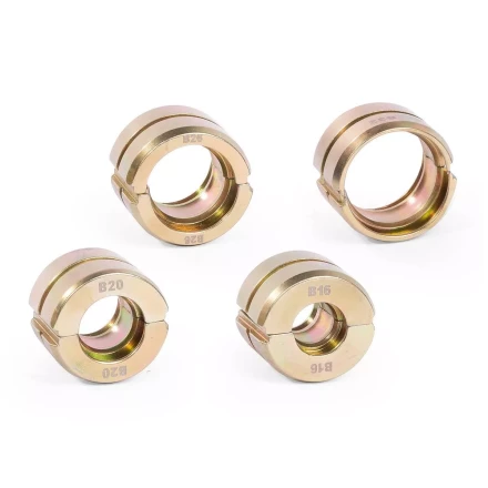 Набор матриц КВТ В (16–32 мм) для монтажа фитингов на трубы PEX и многослойные композитные трубы (89620) купить в Тобольске