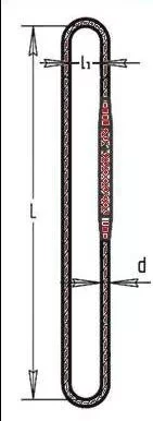 Строп канатный кольцевой СКК 8 т L=8 м  заплет купить в Тобольске
