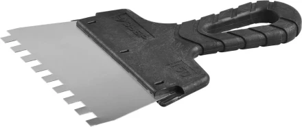 Шпатель ЗУБР &quot;МАСТЕР&quot; ФАСАДНЫЙ, нержавеющее полотно, 150мм, зуб 8х8мм 10078-15-08 купить в Тобольске