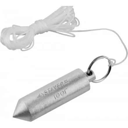 Отвес STAYER &quot;MASTER&quot; строительный со шнуром, 100г 0635-10_z01 купить в Тобольске