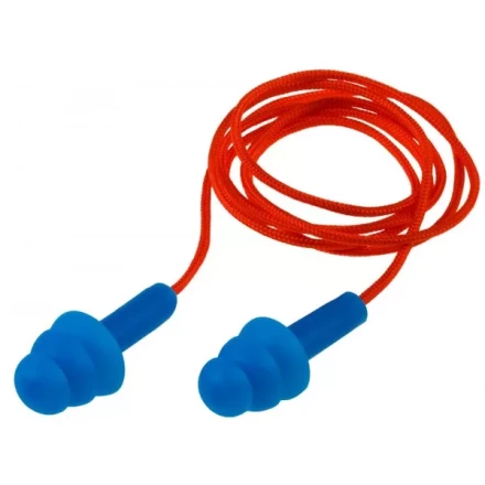 Противошумные вкладыши ЗУБР &quot;ЭКСПЕРТ&quot; многоразовые со шнурком, термопластичный эластомер, 26 Дб 11186 купить в Тобольске