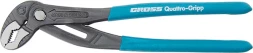 Клещи переставные Quattro-Gripp 260 мм, быстрозажимной механизм GROSS 15712