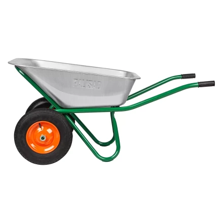 Тачка садово-строительная Palisad 689860, 2-х колесная, усиленная, грузоподъемность 320 кг, объем 100 л купить в Тобольске