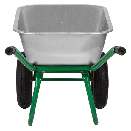 Тачка садово-строительная Palisad 689860, 2-х колесная, усиленная, грузоподъемность 320 кг, объем 100 л купить в Тобольске