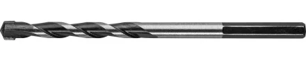 Сверло ЗУБР &quot;СУПЕР-6&quot; по бетону ударное, шестигранный хвостовик, 7x110мм 2916-110-07 купить в Тобольске