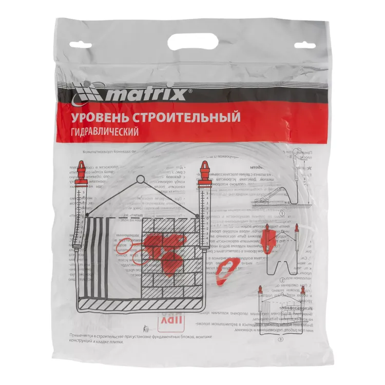 Гидроуровень Matrix 37091,удлиненная колба, рельефная градуировка, 7м, 37091 купить в Тобольске