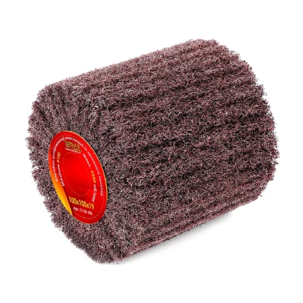 Барабан MESSER тип V ламельный из нетканого полотна, 100х100х19мм, #100 Medium, max 4500 об/мин, НЭ купить в Тобольске