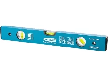 Уровень алюминиевый усиленный 1200 мм толщина профессиональный 2 мм 3 глазка  GROSS 33632 купить в Тобольске