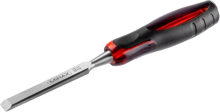 Стамеска MIRAX с двухкомпонентной прозрачной рукояткой, 12мм 1810-12 купить в Тобольске